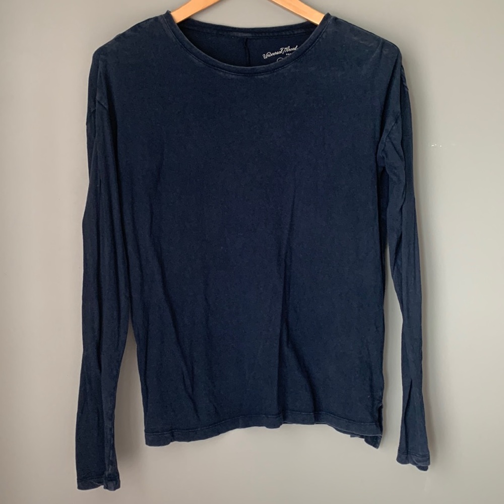 65% off Navy Long Sleeve